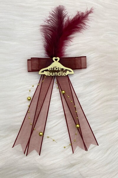 ZEYMERADE مجموعة العروس باللون العنابي، حقيبة أمتعة العريس، حقيبة الزفاف، قاف...