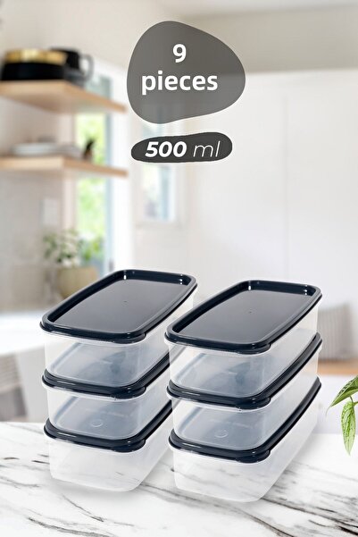 Turnberry 6 Pieces 12 Pieces 500ml Storage Container Set, Breakfast and Storage