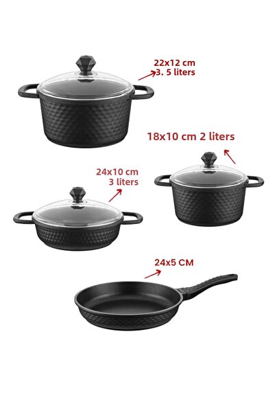 Kahramanlar Prime 7 Piece Cast Pot Set