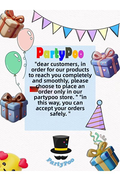 PartyPoo Γενέθλια με θέμα το διάστημα - Μοτίβο σημαιών