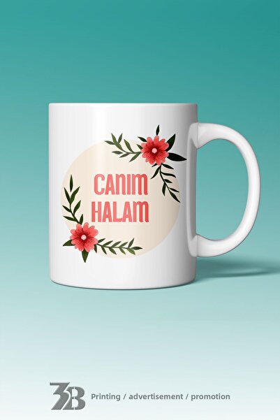 3B BASKI REKLAM PROMOSYON كوب CANIM HALAM - سلسلة CANIM