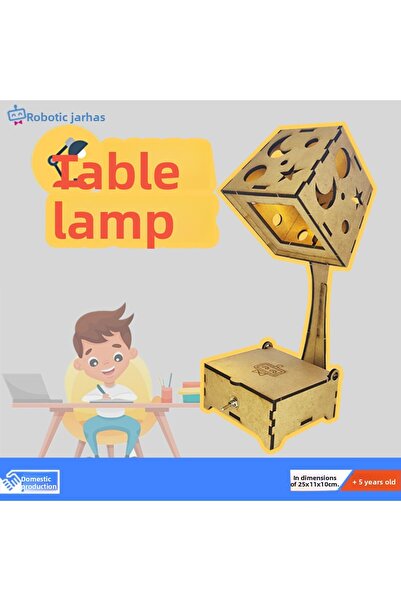 robotikşeyler مصباح مكتبي ومجموعة جذعية