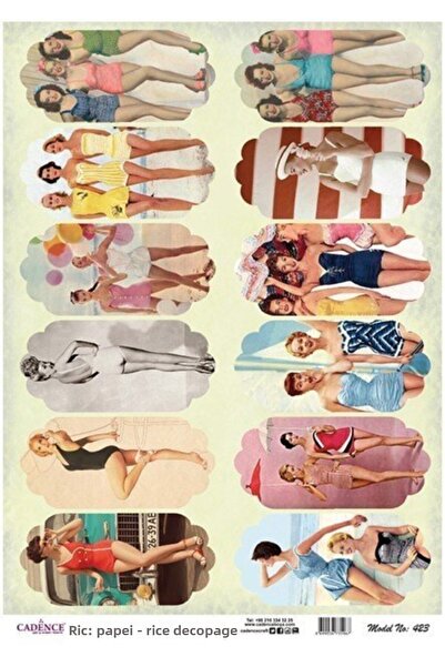 Cadence Rice Decoupage - Model 423