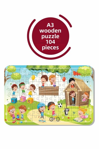 Baskı Atölyesi هوليداي اند جيم A3 104 قطعة لغز، لعبة، بانوراما