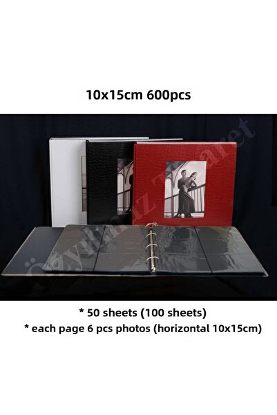 Aledo Album foto din piele 10x15cm 600 pagini Acr-14lpp46600-bordo