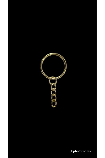 Generic Brand 100 de bucăți breloc cu lanț, accesoriu pentru breloc din macrame