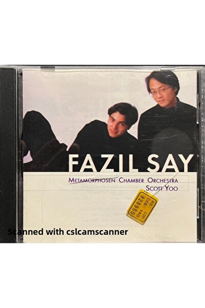 Plak İstasyonu (إنه ليس قرصًا مضغوطًا، بل قرصًا مضغوطًا) Cd Fazıl Say Metamor...
