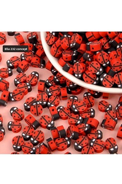 ella'nın çarşısı 30 قطعة من خرزات الخنفساء من فيمو بوليمر - صناعة المجوهرات