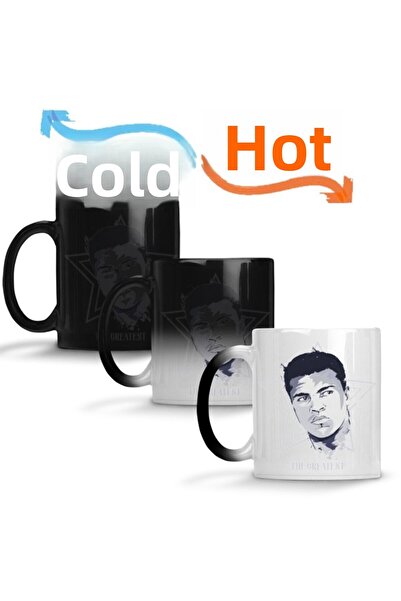 Baskı Dükkanı Muhammad Ali Boxing The Greatest Magic Trophy Cup Porcelain