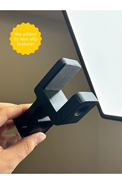 Metaş Black Hanging Headphone Stand