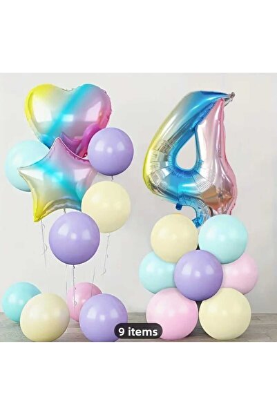 DÜVENCİ TİCARET مجموعة بالونات رينبو