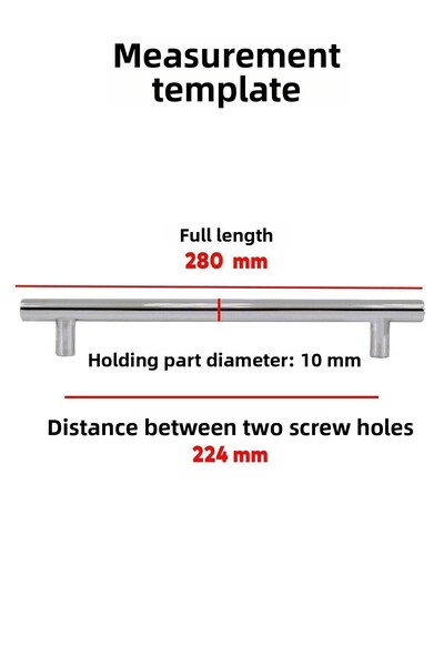 Badem10 Rozmarin (PREMIUM) Sertar de bucătărie din metal inox de 224 mm - dulap, uși și mânere