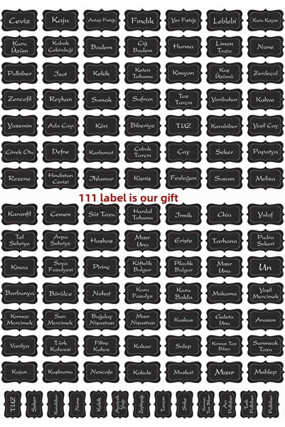 Karçiçeği Home 6-Piece Bamboo Spice Bowl Set 12 Pieces 500ml with Spoon and Label