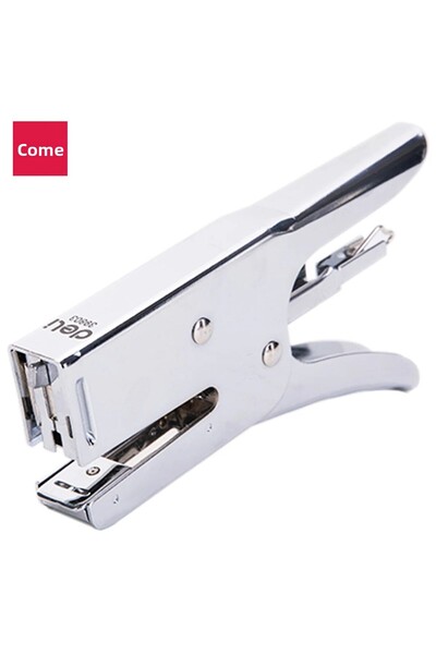 Deli كماشة سيلفري دباسة 24/6 معدنية شديدة التحمل أداة تجليد ورق مستلزمات مكتبية