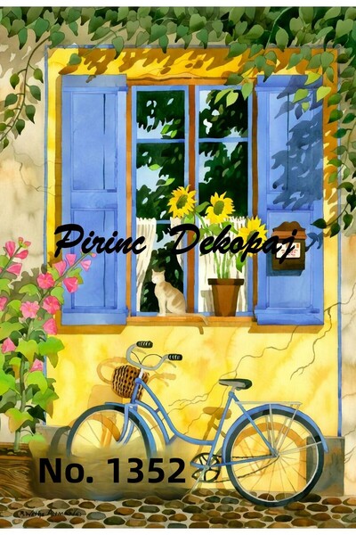 LİNEART ورق ديكوباج نحاسي Lineart رقم: L1352 - 29x42 سم