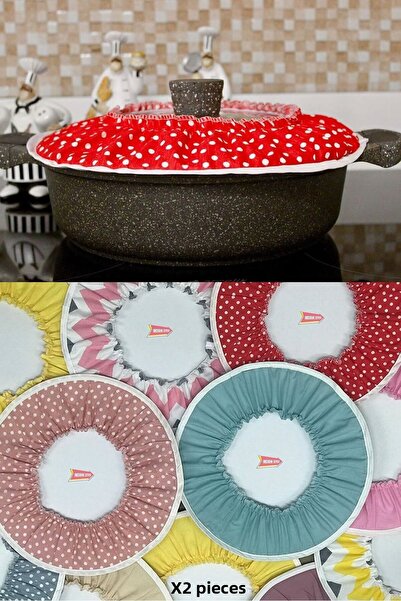 Vienev Set of 2 Rice Brewing Cover and Brew Pot Lid Cap