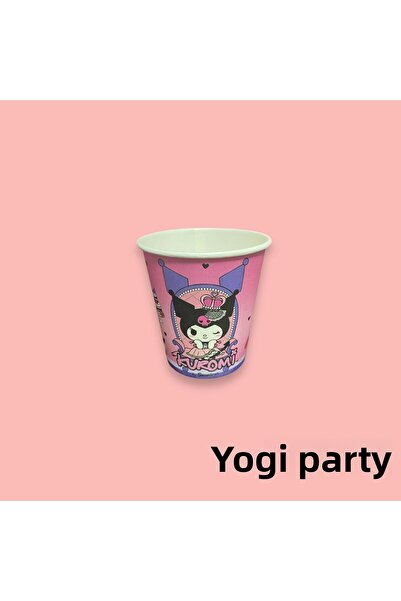 Yogi parti مجموعة زينة عيد ميلاد كورومي تتسع لـ 8 أشخاص - لوازم اقتصادية