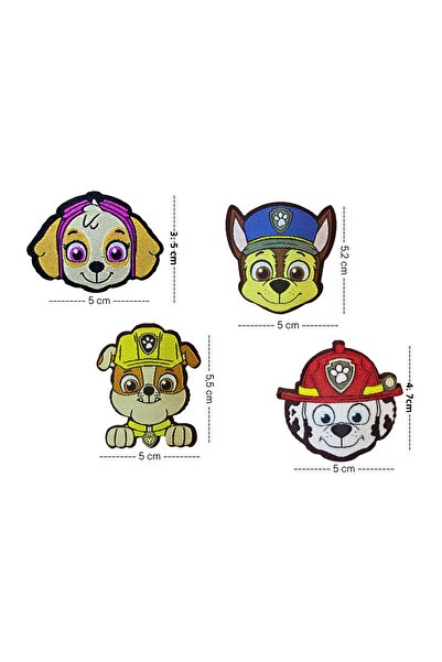 Megas Etiket معطف/رقعة منسوجة من باو باترول مربوطة بالكي