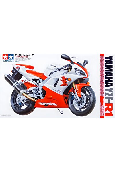 TAMIYA 1/12 Yamaha Yzf-r1 Plastic Motorcycle Model Kit, Disassembled Hobby Set