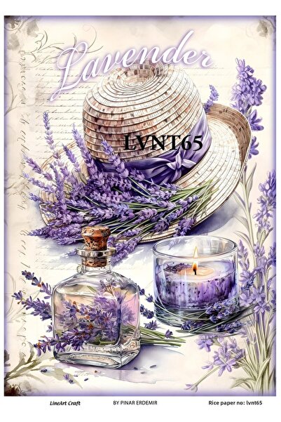 LİNEART ورق ديكوباج نحاسي مقاس 29 × 42 سم - LVNT65