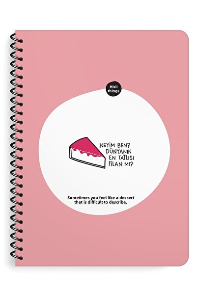 KESKİN COLOR أشياء ذات ملمس 16.5*22.5 80 ورقة دفتر ملاحظات مربع مع ملصق ما أنا أنا الأكثر حلاوة في العالم