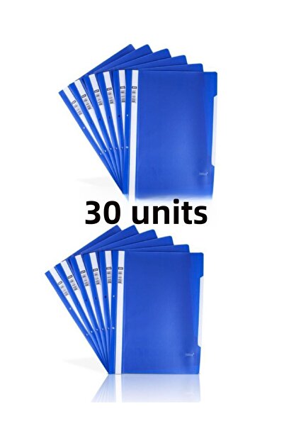 nistabolje 30 Pieces A4 Blue Ring Binder Economical Quality (Office-School)