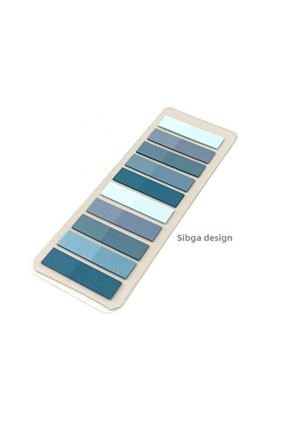 sibga tasarım Transparent Colored Postit Post-it Post ItBookmark Bookmark Postit Sticker Note Paper 200 Sheets