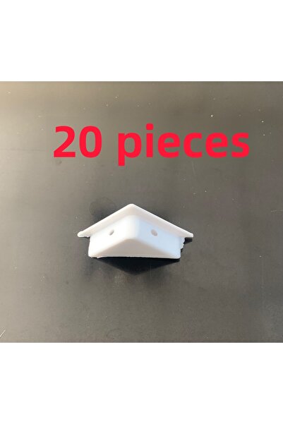 Tusem 20 Pieces Fly Screen Corner Strength Wedge (MUSKA)