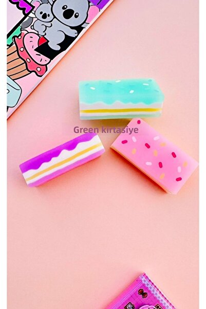 YEŞİL KIRTASİYE Goma de șters pentru tort cu spumă 1 bucată