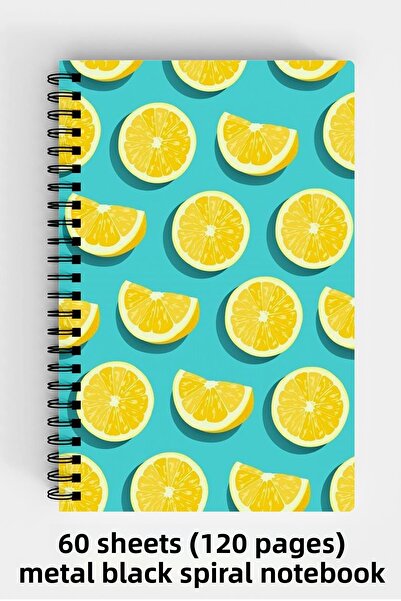 Anime Marketi دفتر ملاحظات بغلاف مقوى بتصميم الفراولة مقاس A5 مكون من 120 صفحة