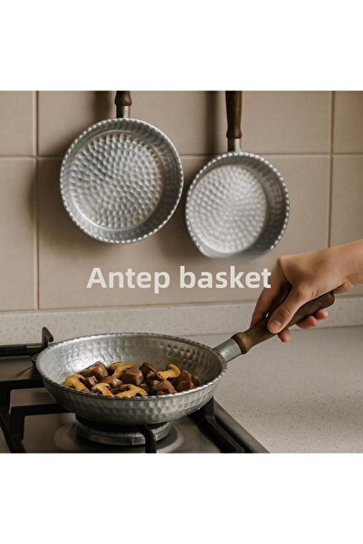 ANTEPSEPETİ Aluminum Single Handle 3 Piece Pan