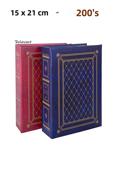 Relavant Album foto din 2 piese pentru 200 de fotografii 15x21cm Album foto c...