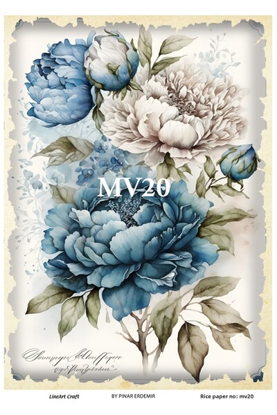 LİNEART ورق ديكوباج نحاسي - MV20، 29x42 سم