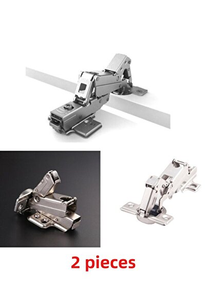 ARON (2Pcs) 165 Degree (No Brake) Corner Folding Door Hinge Kitchen Furniture Cabinet Door Hinge