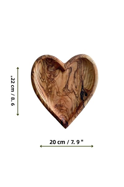 egedeneve Olive Tree Heart Medium Serving Plate
