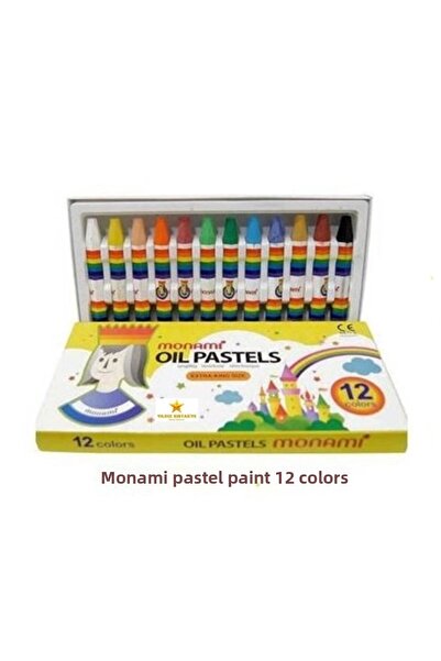 Monami طلاء الباستيل 12 لون