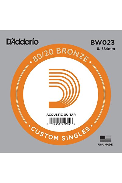 Daddario D'addario Bw023 - سلك واحد خشبي برونزي صوتي (يسار)