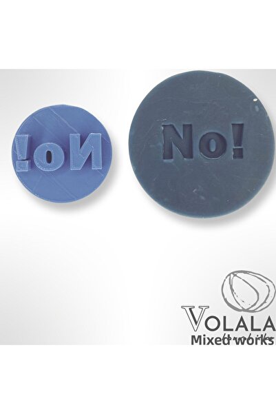 Volala رقم الفن!ختم مكتوب - 40 ملم