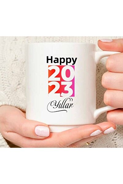 ART HEDİYE 20 23 سنة جديدة سعيدة 2023 عيد الميلاد السنة الجديدة كوب مطبوع على...
