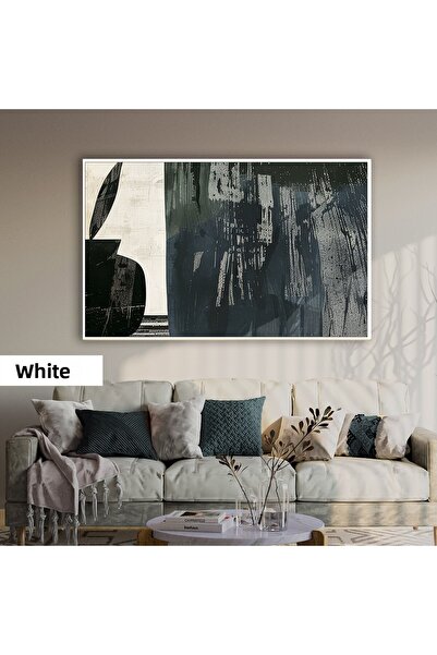 Harikabirev HARİKABİREV | MODEL BOHEM ABSTRACT BOTANIC | TABLO CU STICLĂ TEMP...