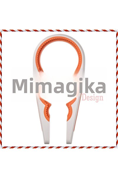 Magika Design Md Upp Fulld 21 cm Jar Opener - White and Orange
