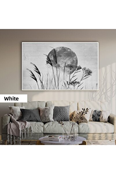 Harikabirev HARİKABİREV | MODEL BOHEMĂ CU PLANTE DE CULOARE GREY (FRUNZĂ) | T...