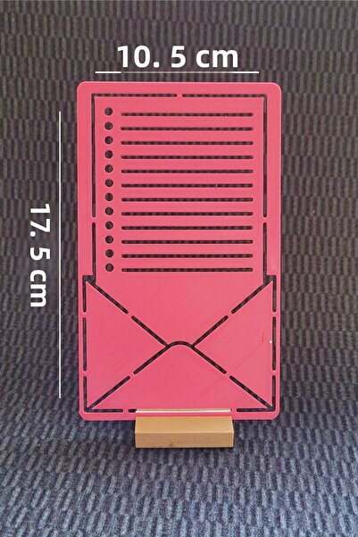 Karmelom Studio Bullet Journal Note and Letter Envelope Themed Template Ruler