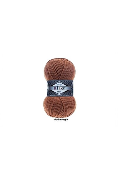 Alize ( 5 Pieces ) Superlana Midi 36 Tan Hand Knitting Threads Vest Cardigan Thread Scarf Sweater Thread