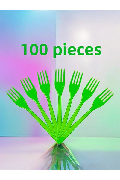 VibeHome 100 قطعة من الشوك الخضراء - لحفلات أعياد الميلاد والمناسبات الممتعة