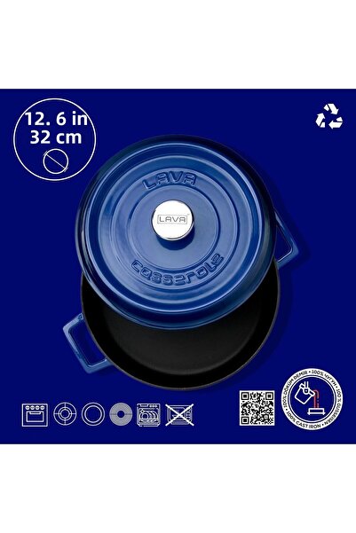 Lava Trendy Casting Series Spring Pot - Multi-Purpose, Diameter (Ø) 32cm