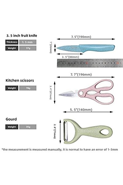 Winsor 6 pc knife set