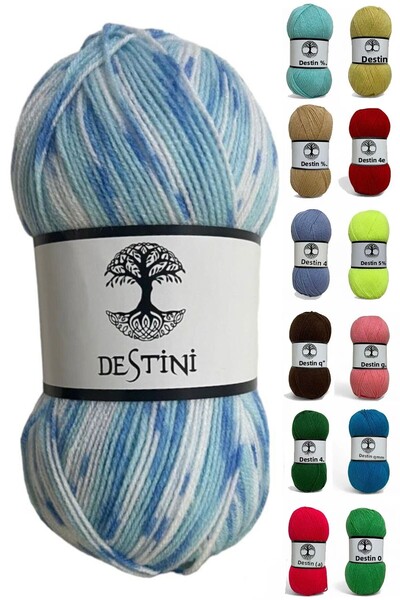 destini 5 bucăți de lână pentru bebeluși, fire de tricotat manual, cardigan, ...