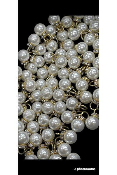 312 KONSEPT Șaibe de piatră perlata de 10 mm 20 bucăți