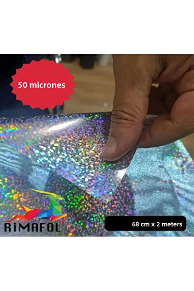 Packline Adhesive Decorative Hologram Ragle and Utility Knife Gift 50 Micron 68cm X 2 Meters